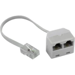 Q-link telefoon splitter modulair ADSL wit Discount
