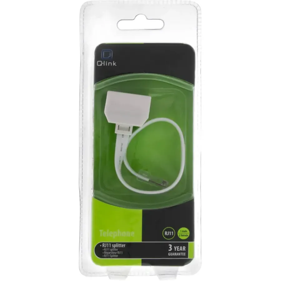 Q-link telefoon splitter modulair ADSL wit Discount