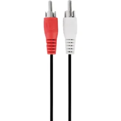 Q-link tulp kabel 2RCA/2RCA male-male 10 meter rood/wit Sale