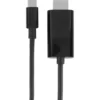 Q-link USB-C naar HDMI kabel 2 meter zwart Hot