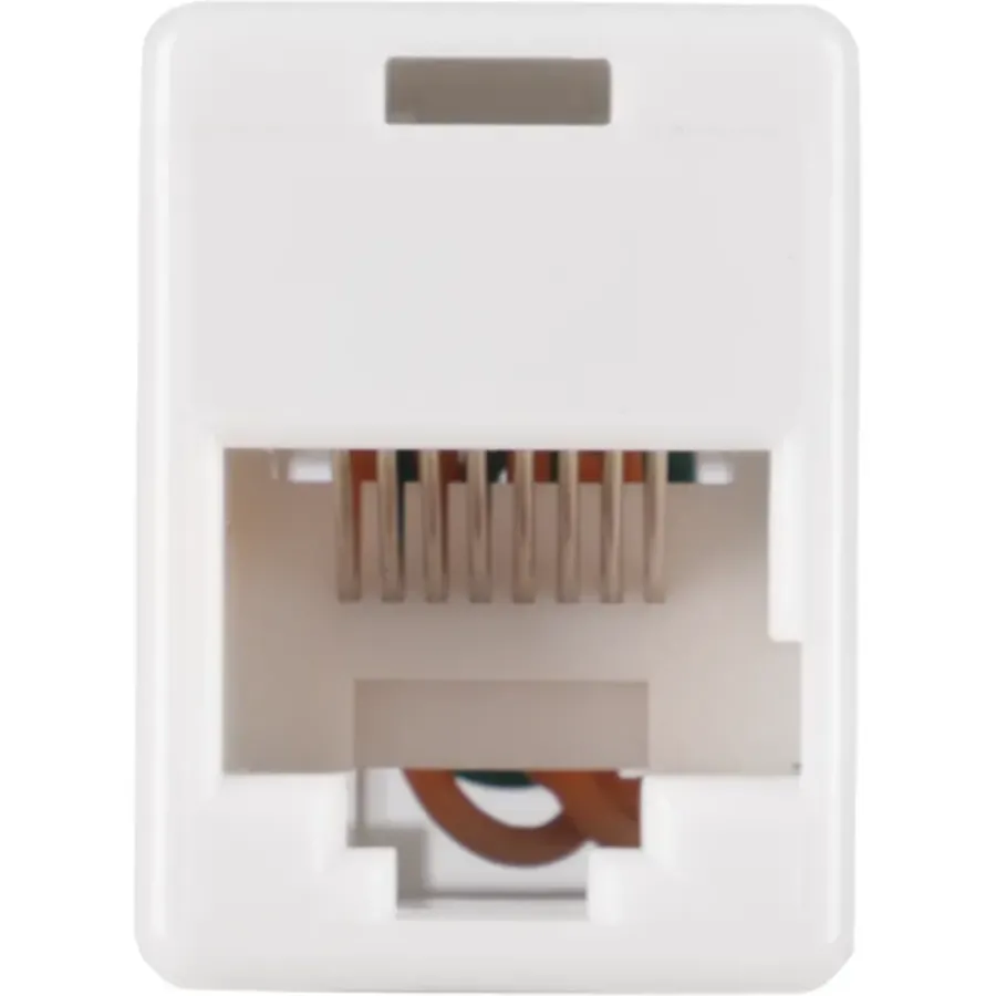 Q-link UTP koppelstuk 8P RJ45 wit Hot