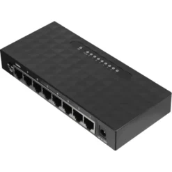 Q-link UTP netwerkswitch 8 poorten gigabit ethernet zwart Clearance