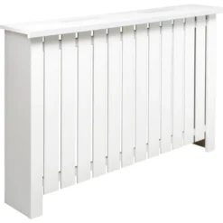 Radiatorbekleding Oxford wit 153x100 cm