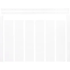 Radiatorpaneel Preston wit 153x100 cm