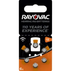 Rayovac 13 Acoustic Special hoortoestel batterijen type 13 oranje 6 stuks Online