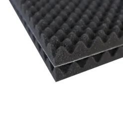Redux geluidabsorberende plaat zelfklevend zwart 100 x 50 x 3 cm 2 stuks