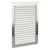 Renson ventilatierooster opbouw aluminium zilver 200x250 mm