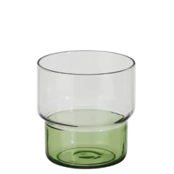 Riga drinkglas groen - h8,5xd8cm