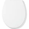 Riga toiletbril thermoplast wit met softclose en quick release