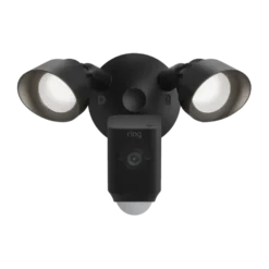 Ring Floodlight Camera Wired Plus Zwart