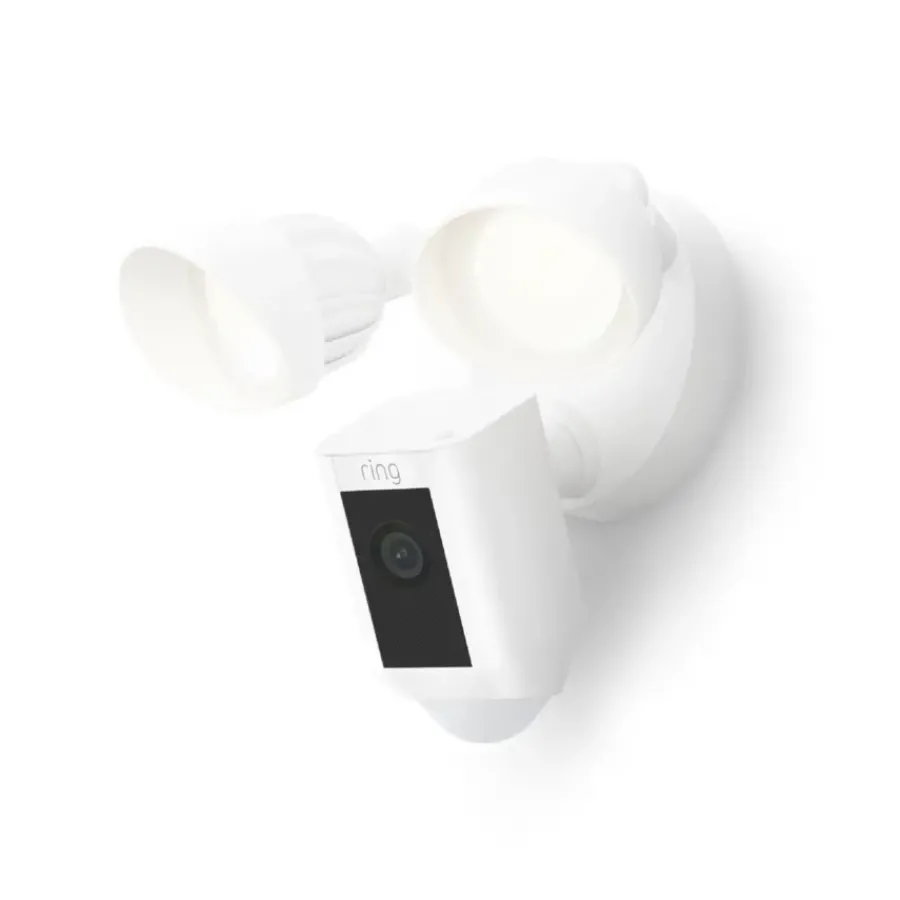 Ring Floodlight Camera Wired Plus Wit Clearance