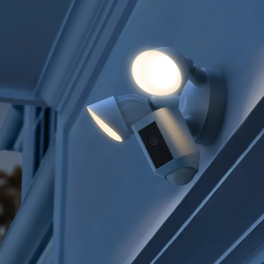 Ring Floodlight Camera Wired Plus Wit Clearance