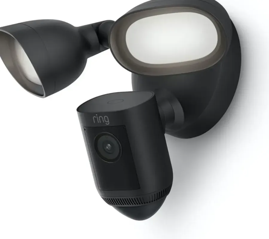 Ring Floodlight Camera Wired Pro Zwart 2K New
