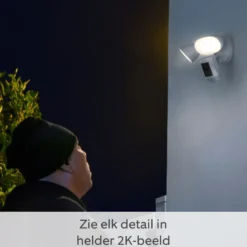 Ring Floodlight Camera Wired Pro Zwart 2K New