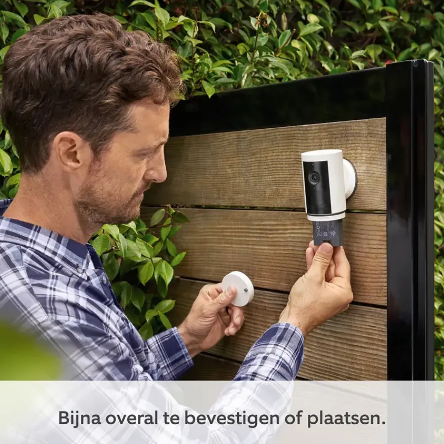 Ring Outdoor Camera Plus Battery Zwart 2K Hot