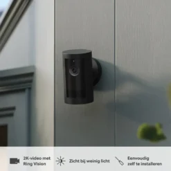 Ring Outdoor Camera Plus Battery Zwart 2K Hot