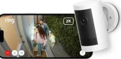 Ring Outdoor Camera Plus Battery Wit 2K