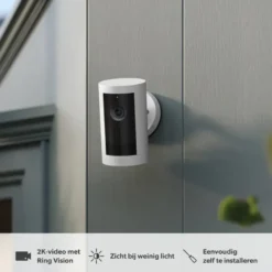 Ring Outdoor Camera Plus Battery Wit 2K