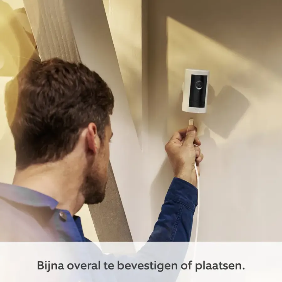 Ring Outdoor Camera Plus Plug-in Zwart 2K Sale