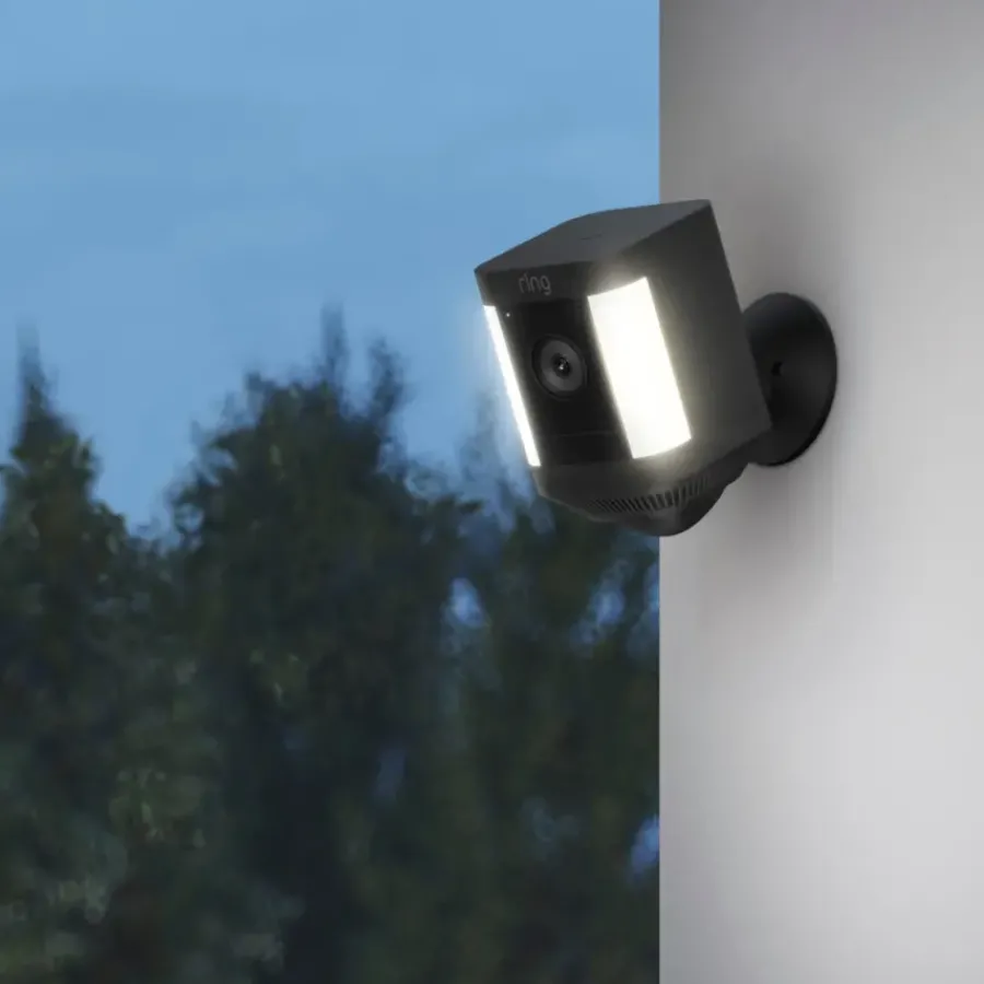 Ring Spotlight Camera Plus Battery Zwart Discount