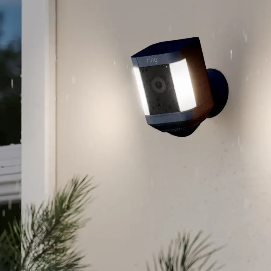 Ring Spotlight Camera Plus Battery Zwart Discount