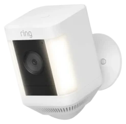 Ring Spotlight Camera Plus Battery Wit Outlet