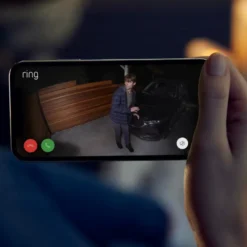 Ring Spotlight Camera Plus Battery Wit Outlet