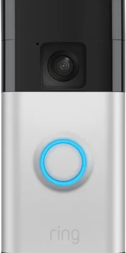 Ring Video Deurbel Satijn Nikkel