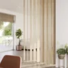 Geen Roomdivider lamel ellips eiken 18x240 cm 1 stuk New