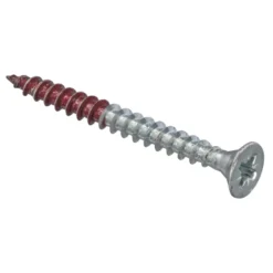 Rotadrill schroef universeel platkop PZ1 verzinkt 3x20 mm 45 stuks