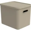 Rotho opbergbox Albula cappuchino beige 27 L