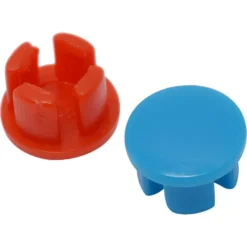 Sanivesk Afsluitplug Kunststof Rood + Blauw New