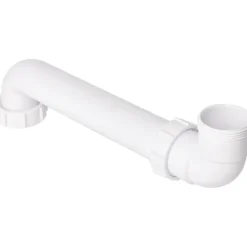 Sanivesk afvoerbuis wastafel + bocht ruimtebesparend 32 mm Outlet