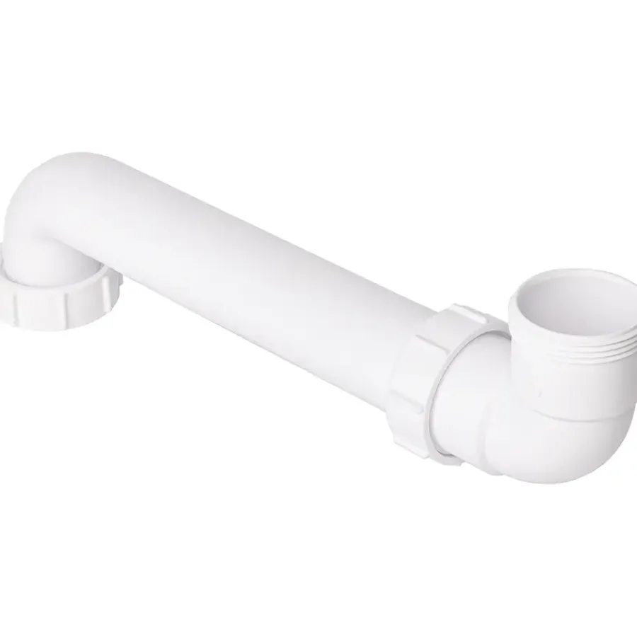Sanivesk afvoerbuis wastafel + bocht ruimtebesparend 32 mm Outlet