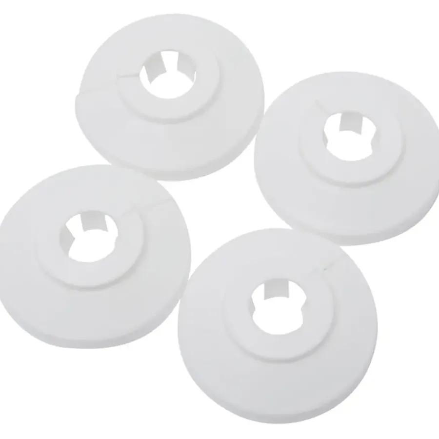 Sanivesk CV Buisrozet 15mm Wit 4 stuks Sale