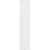 Sanivesk design radiator Negev wit midden/onder aansluiting 180 x 38 cm