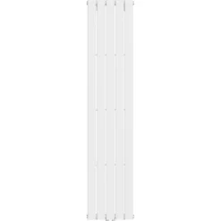 Sanivesk design radiator Negev wit midden/onder aansluiting 180 x 38 cm