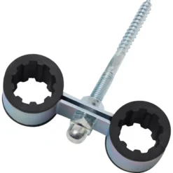 Sanivesk Dubbele CV Beugel + Pen + Inlage 15mm 2 stuks
