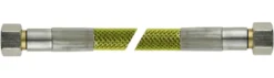 Sanivesk Flexibele Gasslangset RVS M24x1,5 125cm