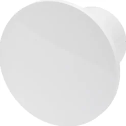 Sanivesk inbouwventilator Design rond met timer- en vochtsensor wit Ø 125 mm