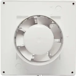 Sanivesk inbouwventilator Standaard met timer wit Ø 100 mm