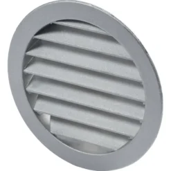 Sanivesk luchtrooster rond aluminium Ø125 mm