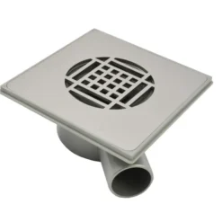 Sanivesk Newark Doucheput Haaks 150x150mm RVS Outlet