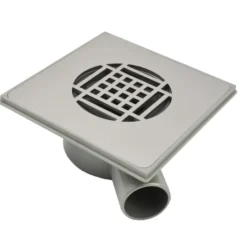 Sanivesk Newark Doucheput Haaks 150x150mm RVS Outlet