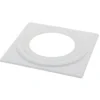Sanivesk Plafond Afdekplaat Ø100/ 125/ 150 mm