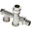 Sanivesk Radiator Onderblok 1/2"