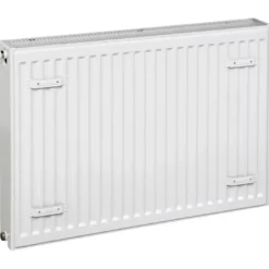 Sanivesk radiator Raya Plan Duo wit zij-aansluiting T22 60 x 80 cm