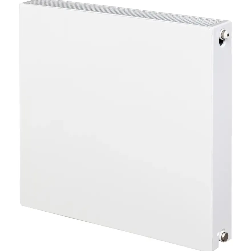 Sanivesk radiator Raya vlak Duo wit zij-aansluiting T22 50 x 50 cm