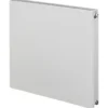 Sanivesk radiator Raya vlak Uno wit zij-aansluiting T11 50 x 50 cm