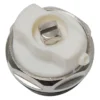 Sanivesk Radiatorstop 1/2" + Draaibare Ontluchter